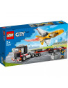 Lego City Transportor De Avion Cu Reactie Pentru Spectacol