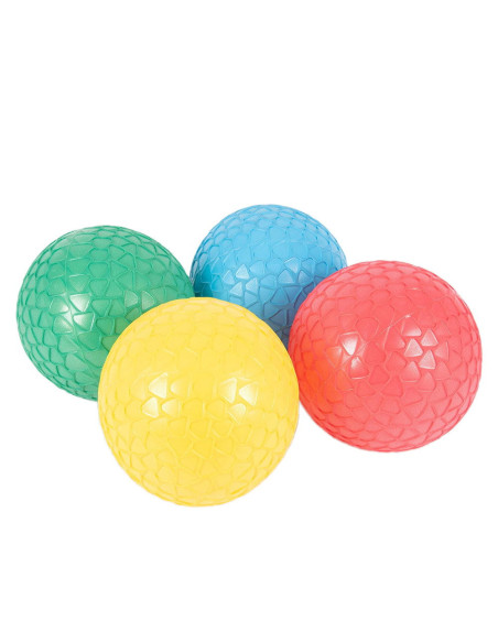 TIK-75041,Mingi senzoriale mari texturate, set 4 buc., TickiT