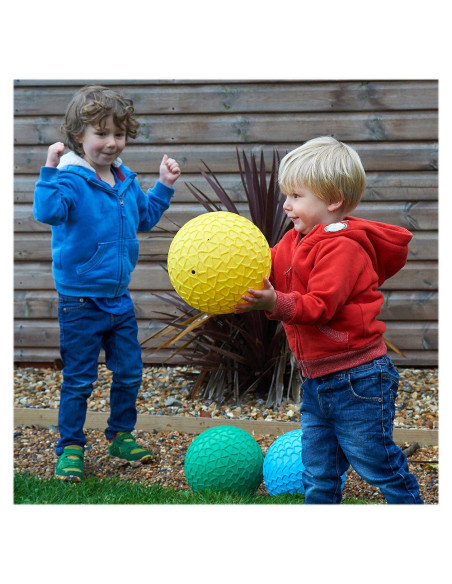 TIK-75041,Mingi senzoriale mari texturate, set 4 buc., TickiT