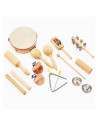 TIK-85101,Percussion Set, 10 instrumente din lemn, TickiT