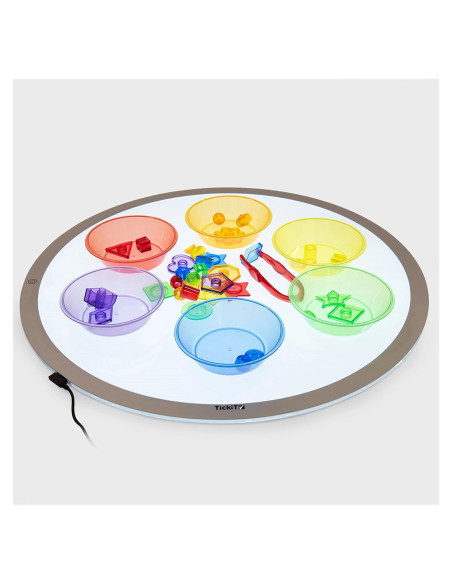 TIK-73054,Panou luminos LED rotund, 60 cm, TickiT