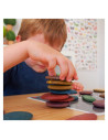 EDX-75152,Junior Rainbow Eco-Pebbles, set de activitati cu pietricele