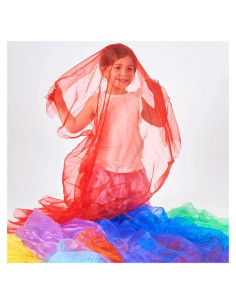 TIK-74100,Rainbow Organza, set 7 culori, TickiT 2