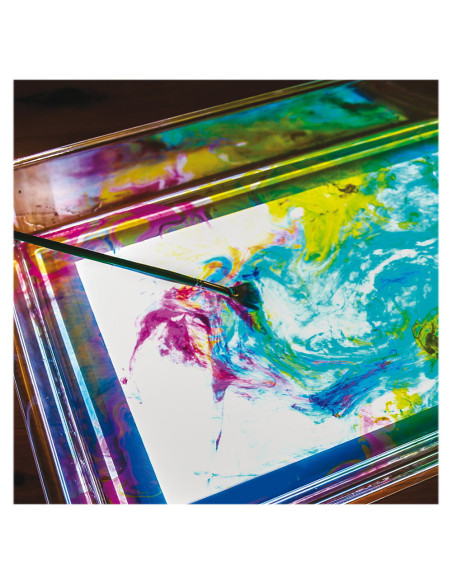 TIK-73036,Set senzorial, panou luminos A3 LED cu tava, TickiT