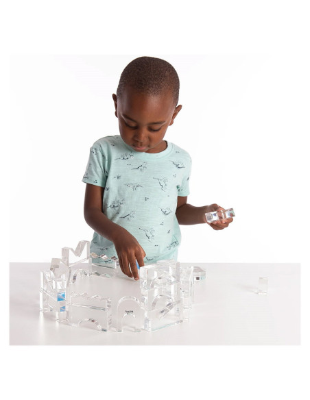 TIK-72610,Clear Crystal, blocuri transparente, 25 buc., TickiT