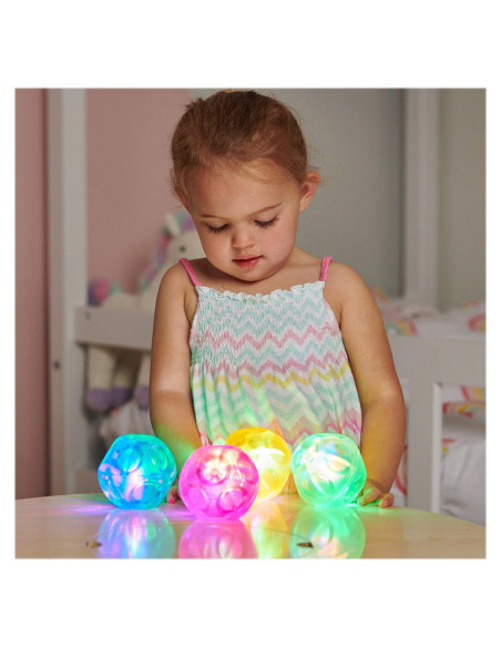 TIK-72209,Mingi senzoriale cu lumini intermitente, 4 buc., TickiT