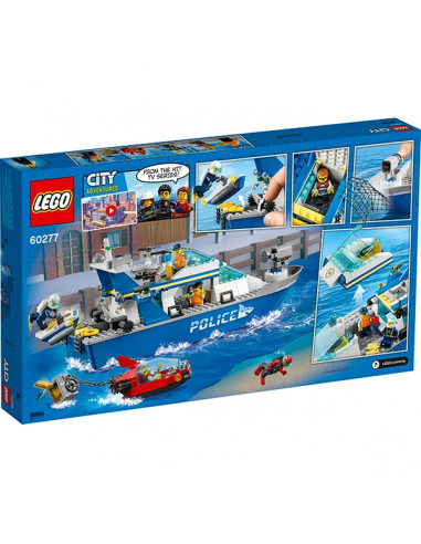 Lego City Nava De Patrulare A Politiei 60277,60277