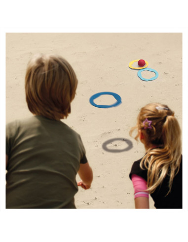 QT171300,Ringo, set 6 inele cu mingiuta, Quut Toys