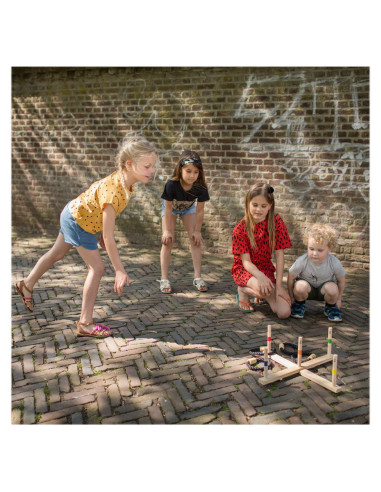 BSGA145,Joc din lemn de aruncat la tinta Inele