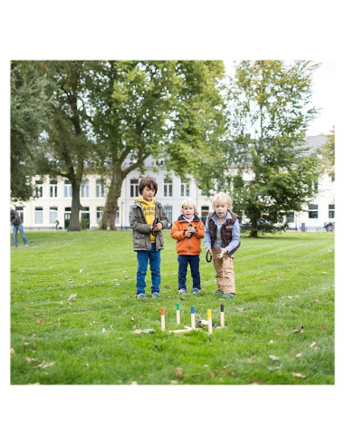 BSGA145,Joc din lemn de aruncat la tinta Inele