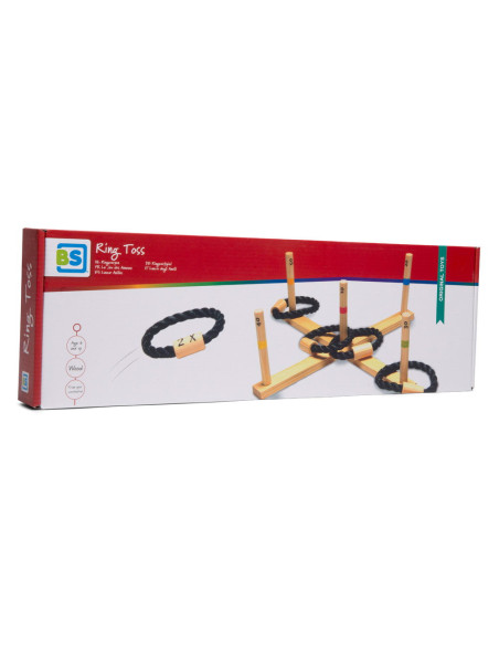 BSGA145,Joc din lemn de aruncat la tinta Inele