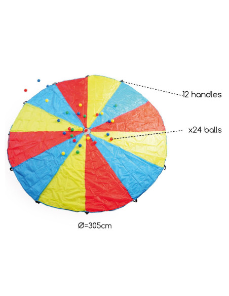 BSGA133,Parasuta pentru motricitate 3 metri