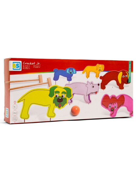 BSGA122,Cricket din lemn, set pentru copii