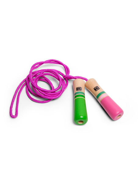 BSGA379,Coarda de sarit roz-verde, 2 m