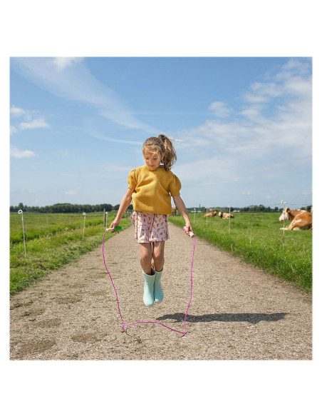 BSGA379,Coarda de sarit roz-verde, 2 m