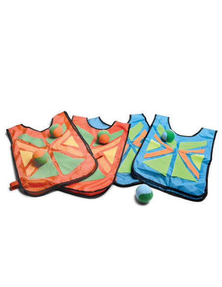 BSGA321,Joc coordonare, Prinde mingea cu corpul!, set 4 veste