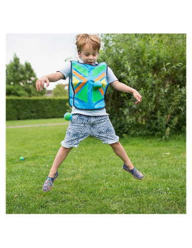 BSGA321,Joc coordonare, Prinde mingea cu corpul!, set 4 veste