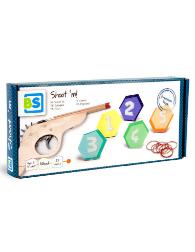 BSGA409,Pistolul cu elastice, joc de tras la tinta