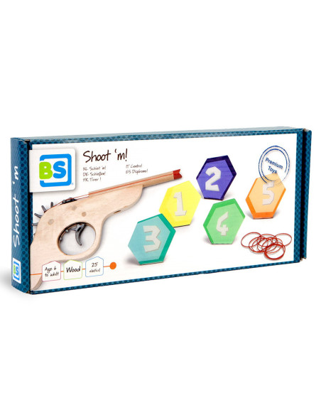 BSGA409,Pistolul cu elastice, joc de tras la tinta