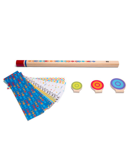 BSGA422,Blow Darts, joc de suflat cu tub si sageti