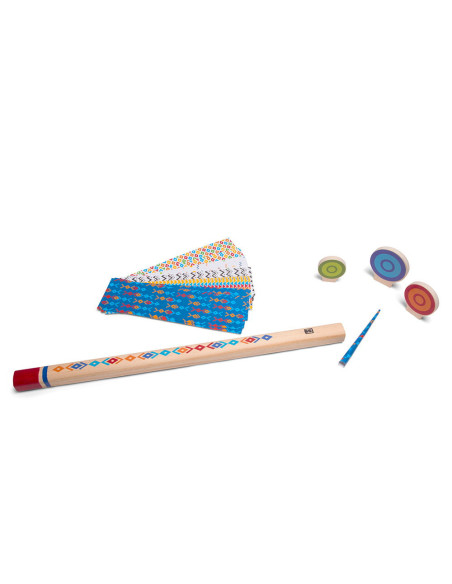 BSGA422,Blow Darts, joc de suflat cu tub si sageti