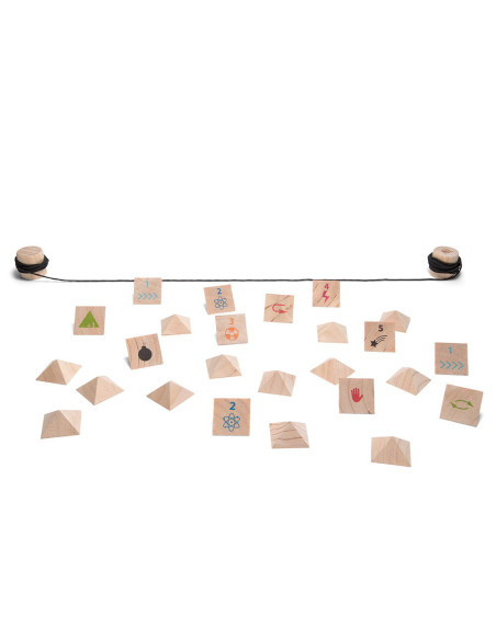 BSGA424,La perete stai!, joc de rapiditate cu jetoane