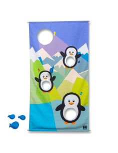 BSGA428,Hraneste pinguinii!, joc de aruncat la tinta
