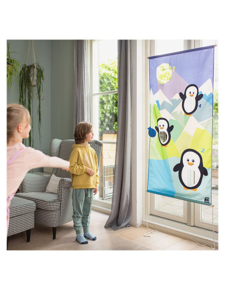 BSGA428,Hraneste pinguinii!, joc de aruncat la tinta