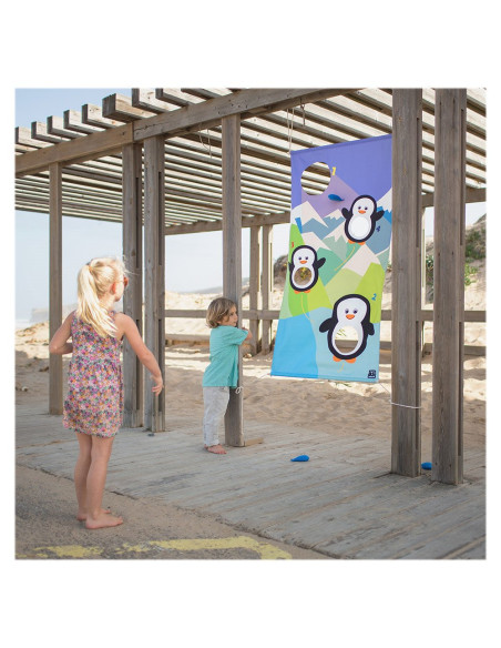 BSGA428,Hraneste pinguinii!, joc de aruncat la tinta