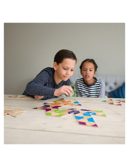 BSGA319,Joc domino triunghiular din lemn