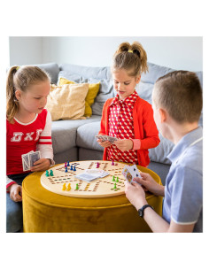 BSGA374,Goose, Ludo & Tock, joc de societate 3 in 1 2