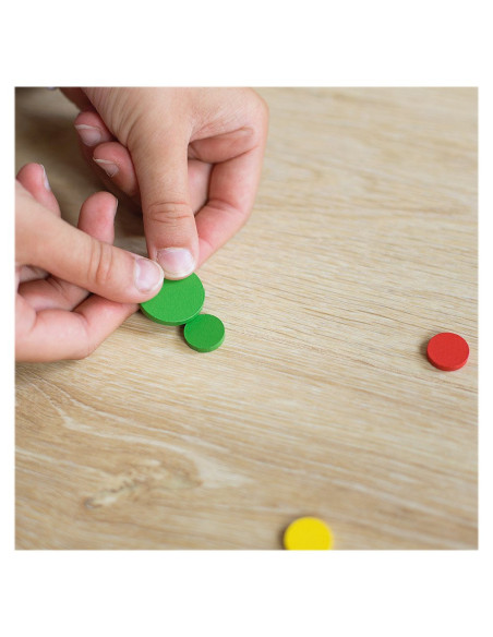 BSGA436,Tiddly Winks, joc tintar din lemn