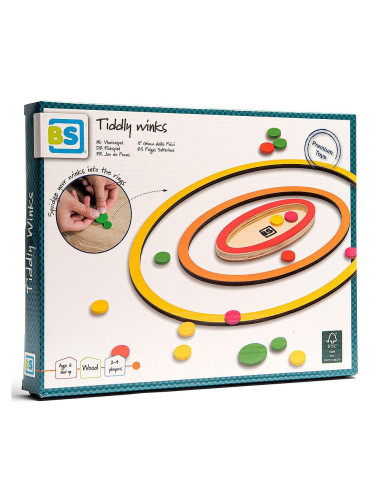 BSGA436,Tiddly Winks, joc tintar din lemn