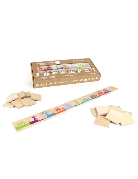 M-MDMNG-001,World Dominoes, joc de domino si memorie, Milaniwood