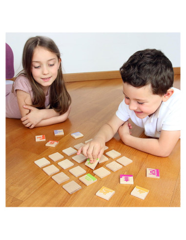 M-MDMNG-001,World Dominoes, joc de domino si memorie, Milaniwood