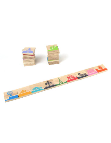 M-MDMNG-001,World Dominoes, joc de domino si memorie, Milaniwood