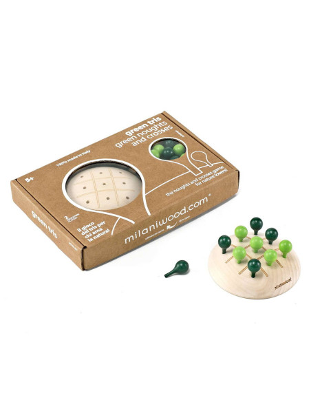 M-MTRS0-001,X si Zero, joc din lemn, Milaniwood