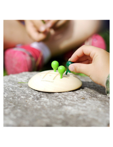 M-MTRS0-001,X si Zero, joc din lemn, Milaniwood