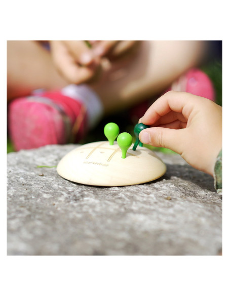 M-MTRS0-001,X si Zero, joc din lemn, Milaniwood