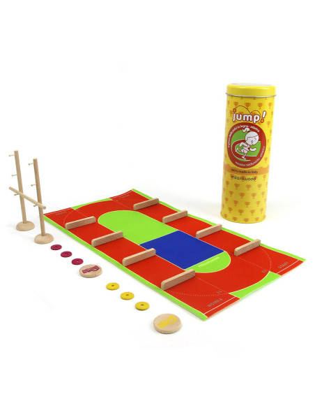 M-MJMP0-004,JUMP! Atletism, joc cu nasturi din lemn, Milaniwood