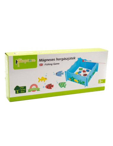 FKP0744,Joc magnetic de pescuit din lemn