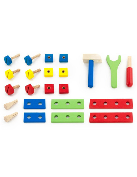 VIG50494,Ladita din lemn cu scule