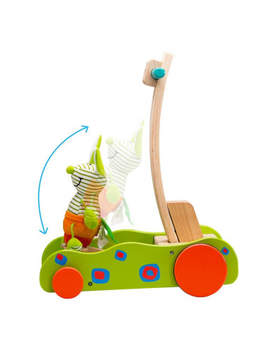 SW-1217,Antemergator din lemn Iepurasii saltareti