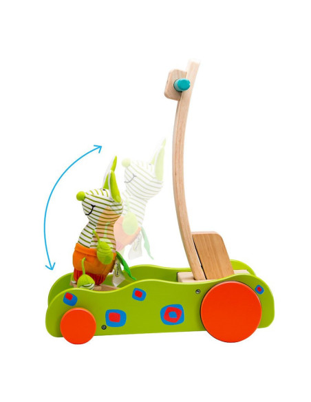 SW-1217,Antemergator din lemn Iepurasii saltareti