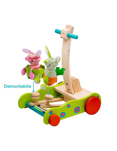 SW-1217,Antemergator din lemn Iepurasii saltareti