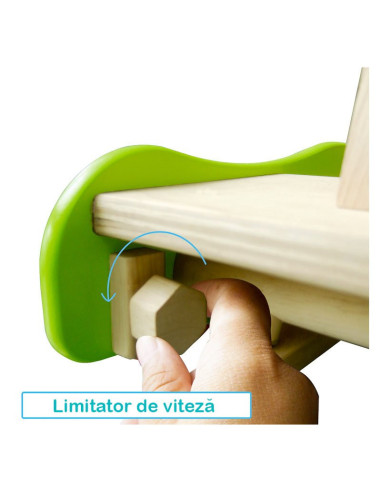 SW-1217,Antemergator din lemn Iepurasii saltareti