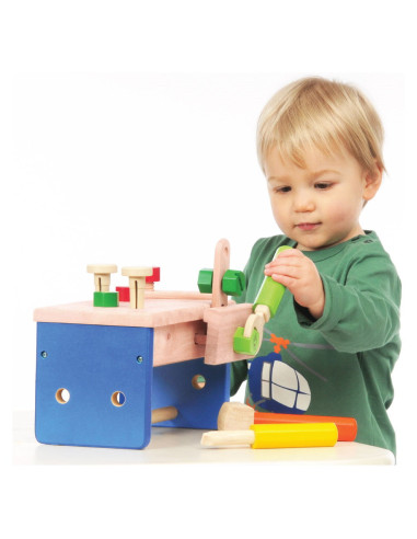 WW-4519,Banc de lucru si ladita cu scule 2 in 1, Wonderworld
