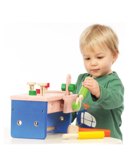 WW-4519,Banc de lucru si ladita cu scule 2 in 1, Wonderworld