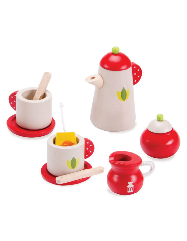 WW-4554,Tea Break, set pentru ceai din lemn, Wonderworld