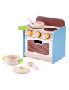 WW-4568,Mini-aragaz din lemn cu cuptor si accesorii